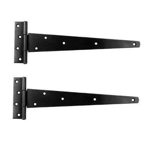 14'' Tee Hinges Black Plastic Header Diy 5231 TH14 (Parcel Rate)