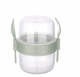 TTZ Take 'N' Gg Muesli Container 500ml Mixed Colours Random Sent AP9450 (Parcel Rate)