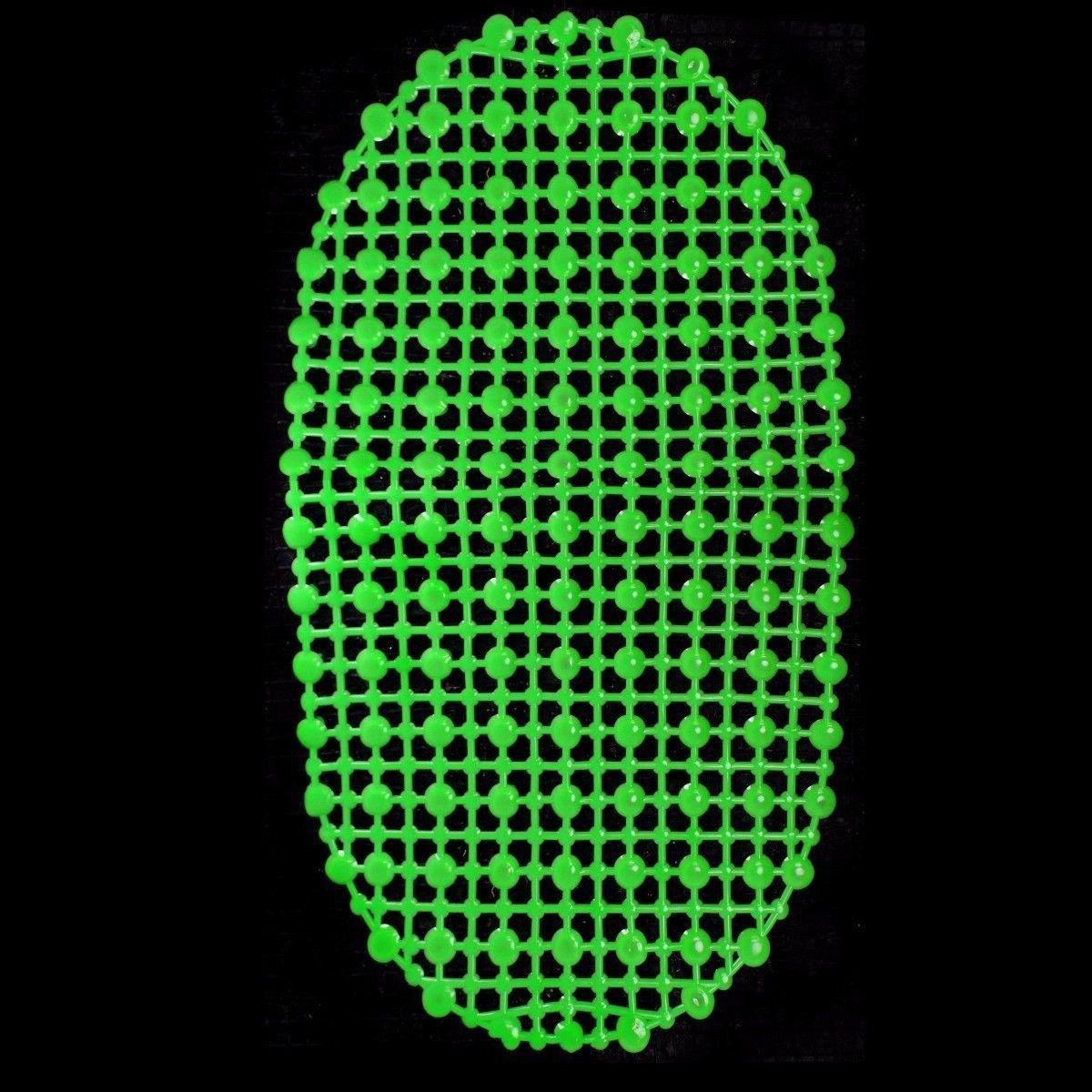 Plastic Bath Mat Circle Design Padded Mat 64cm x 34cm 3513 (Parcel Rate)