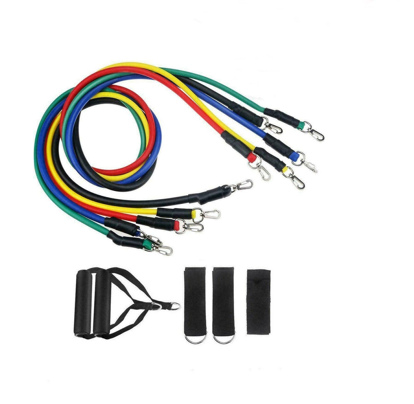 Resistance Exercise Bands Workout Yoga Fitness Crossfit Training Home 6571 A W25 (Parcel Rate)