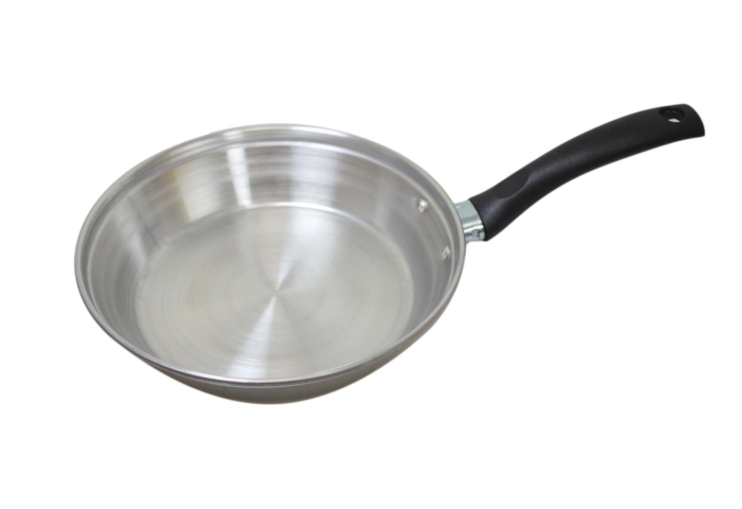 Non Stick Home Kitchen 3 Egg Poacher Pan 20cm With Long Safety Handle Egg Poacher 5.5cm 9102 A (Parcel Rate)