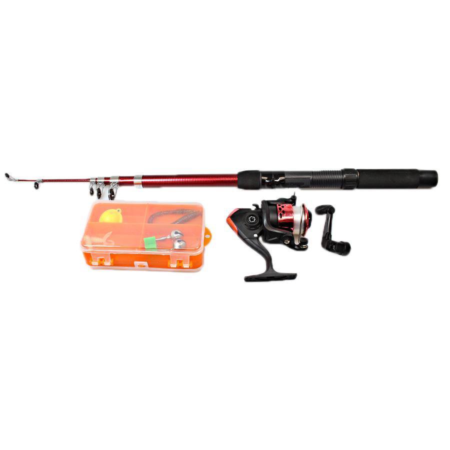 Extendable Fishing Rod with Assorted Accessories 45cm 2624 (Parcel Rate)
