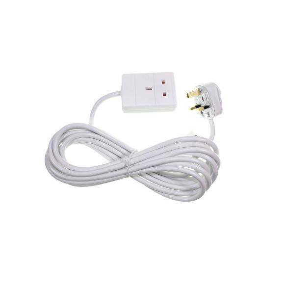 1 Gang Extension Cable Lead 3 Metre PIF2045 / EXT1026 (Parcel Rate)