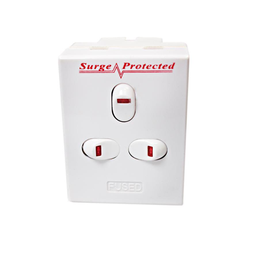 Pifco Switch Surge Adapter 3 Way Switch Adapter Diy PIF2075 (Parcel Rate)