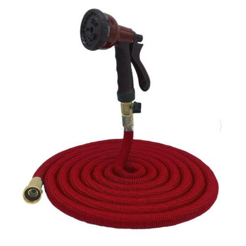 75 FT Heavy Duty Magic Expanding Flexible Expandable Garden Water Hose Pipe Spray Gun 4692 A W25 (Parcel Rate)