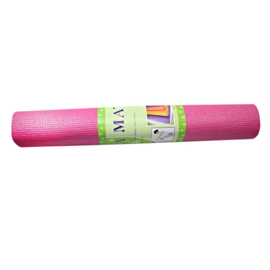 Roll Up Yoga Mat 173 cm x 61 cm x 3 mm Assorted Colours 2606 (Parcel Rate)
