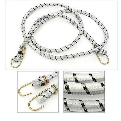 Heavy Luggage Elastic Bungee Cord Strap Luggage Suitcase Strap White 1.50 M 0258 (Parcel Rate)