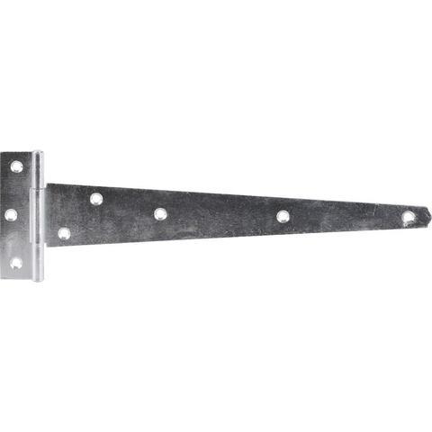 12'' (30.4 cm) Heavy Duty Tee Hinges Zinc DIY Home Indoor Outdoor Door Gate x 2 ITH12Z TH12A (Parcel Rate)