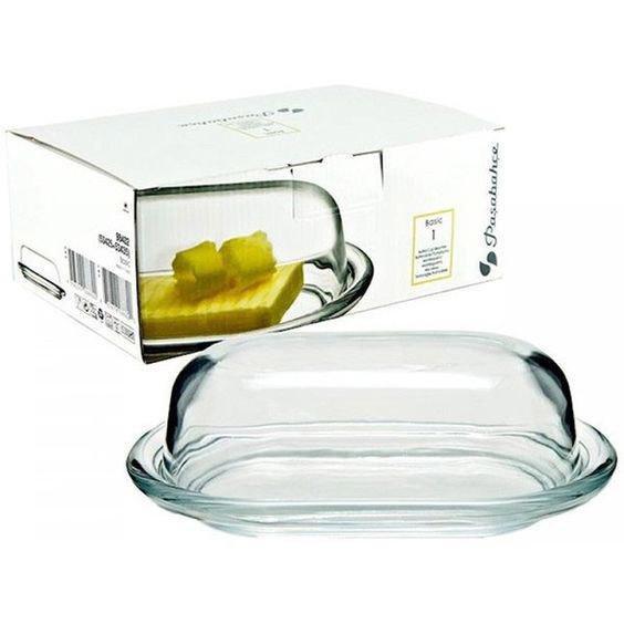 PB Standard Glass Butter / Cheese Dish 98402 A (Parcel Rate)