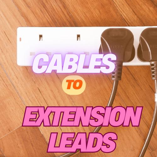 Extension Leads, Cables & Plugs