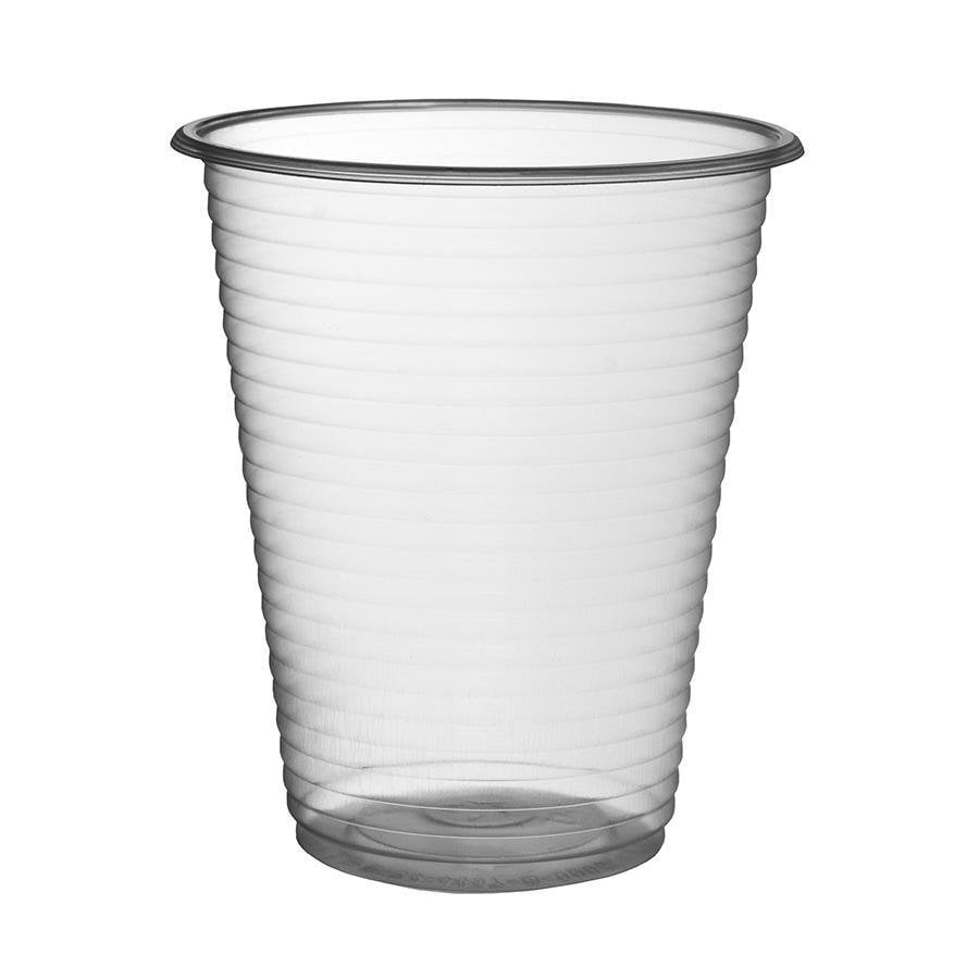 80 Pack Clear Disposable Plastic Cups P97311 (Parcel Rate)