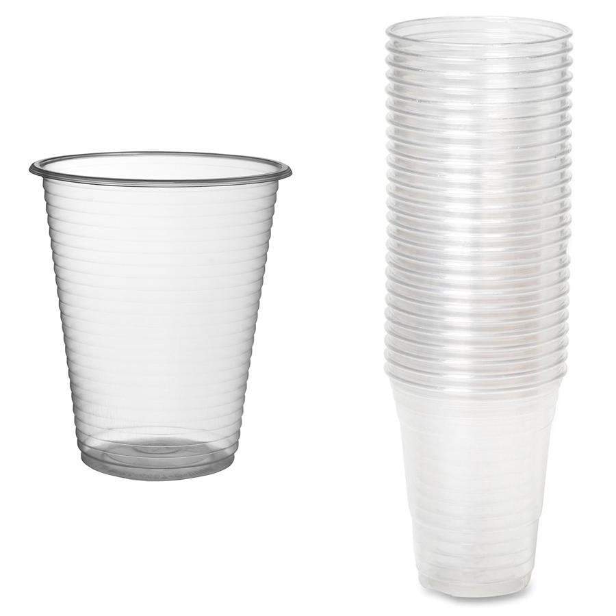 80 Pack Disposable Plastic Cups 116g 52014  (Parcel Rate)p