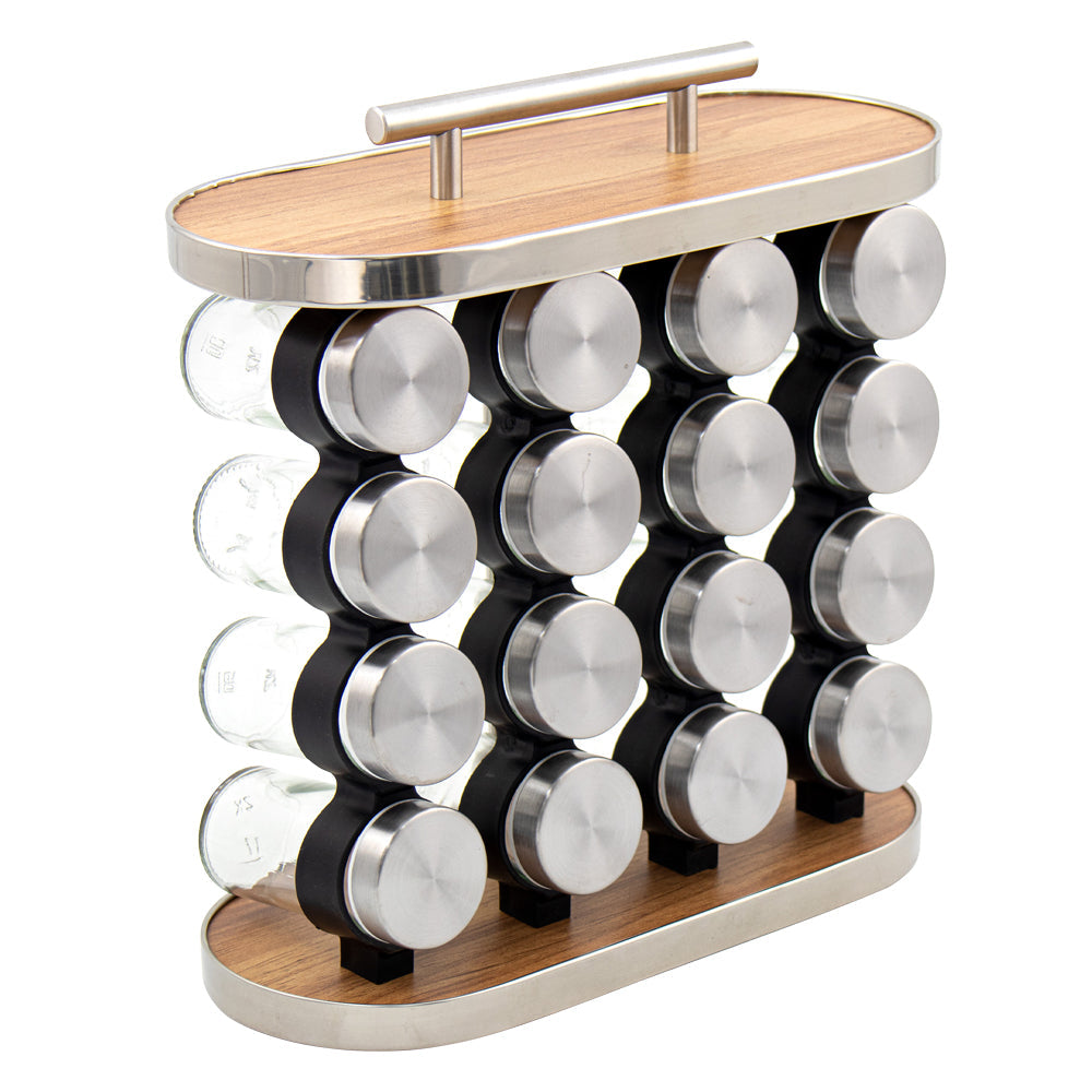 Durane Spice Stand Oval 16 Jars 10517 (Parcel rate)