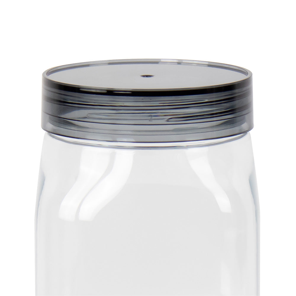 Kolorr Cuba PET Plastic Food Storage Jar 1500ml 11840 (Parcel Rate)