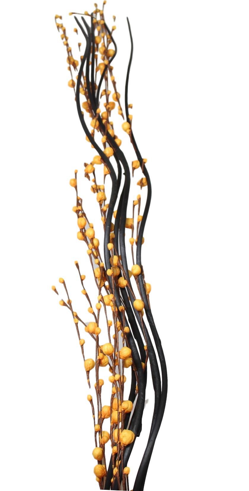 Long Stem Floral Twigs Home Decoration with Small Buds 154cm Assorted Colours 1250 (Big Parcel Rate)