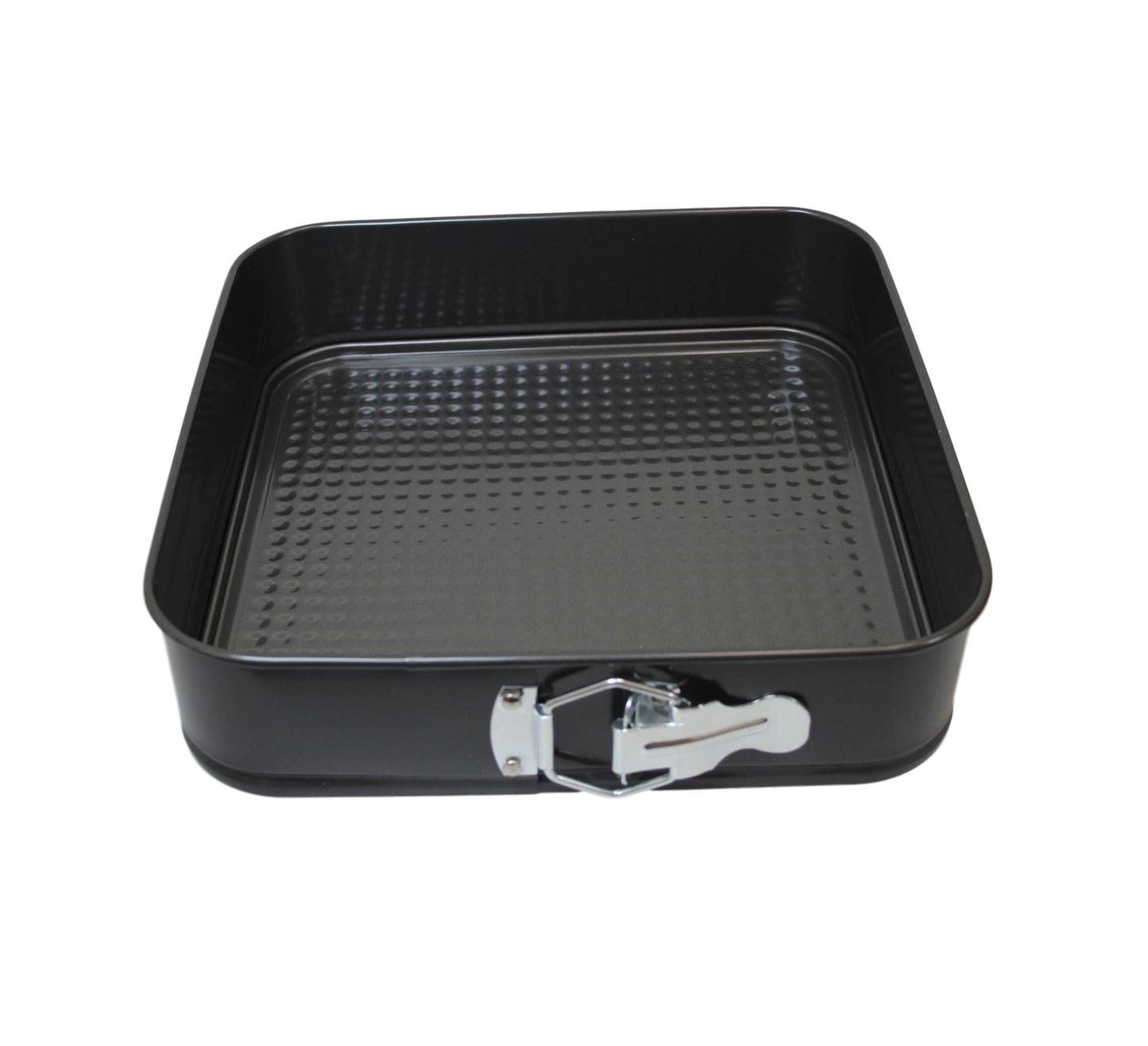 Non Stick Cake Tin Loose Base Baking Tray 3 Packs Square Circle Heat Tin 1294 (Parcel Rate)