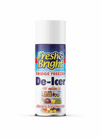 Fresh & Bright Fridge Freezer De-Icer Spray 1703 A (Parcel Rate)