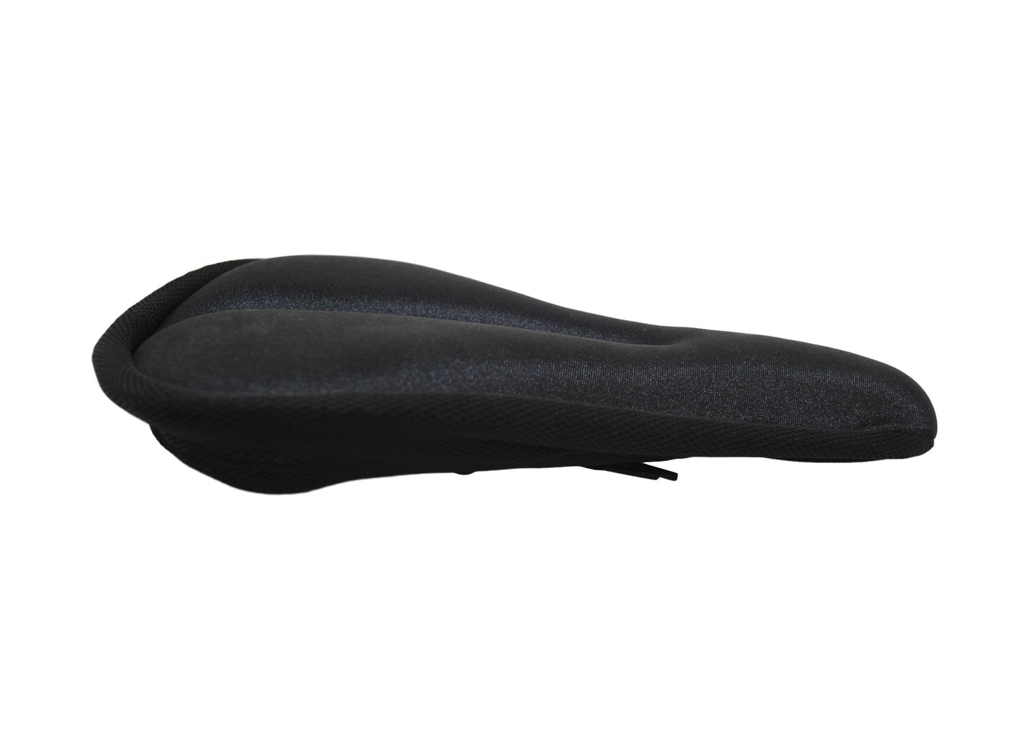 Soft Cushioned Black Bicycle Wide Saddle Seat Comfort Ride Seat 26 x 26cm 1834 (Parcel Rate)