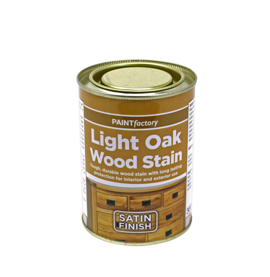 Paint Factory Quick Drying Wood Stain Light Oak 1986 (Parcel Rate)p