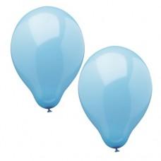 Papstar Light Blue Birthday Party Balloons 10 Piece Party Pack 25cm 19887 (Large Letter Rate)