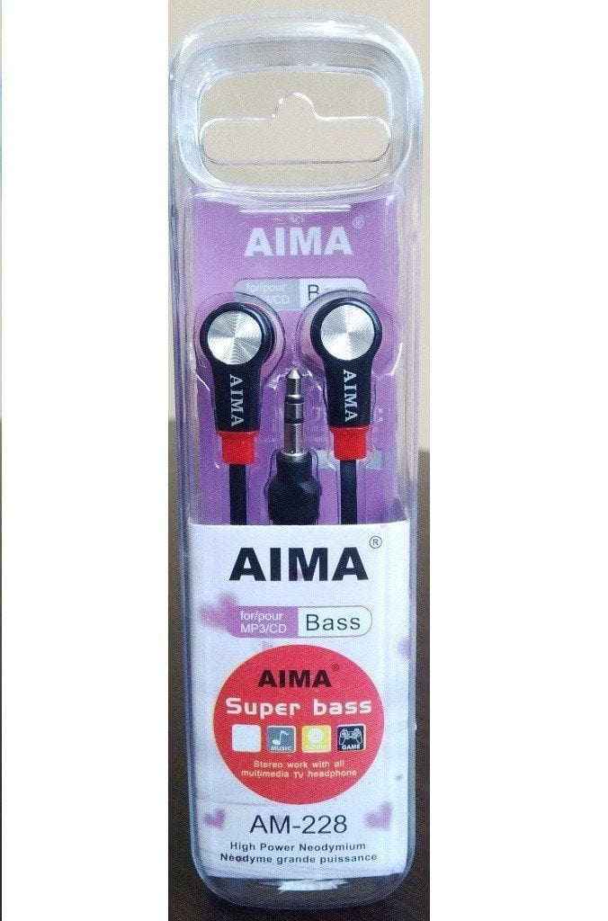 Aima Earphones AM-228  3948 (Large Letter Rate)