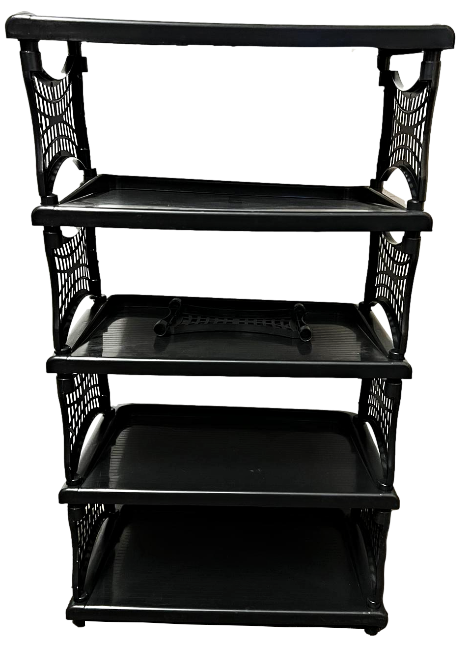 Murat Plastik Shoe Rack 5 Shelves Random Colour Sent 61705 (Parcel Rate)