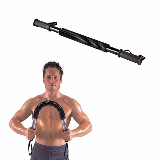 Flexible Power Twister KG Stretch Spring Bendy Bar Gym Exercise 50kg 1952 A W25 (Parcel Rate)