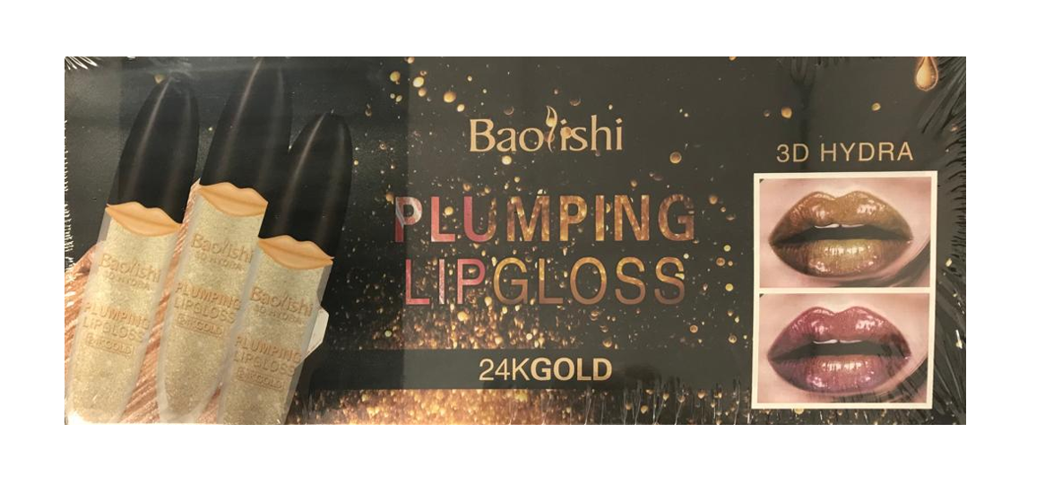 Baolishi Plumping Lip Gloss Box of 24 3250 (Parcel Rate)