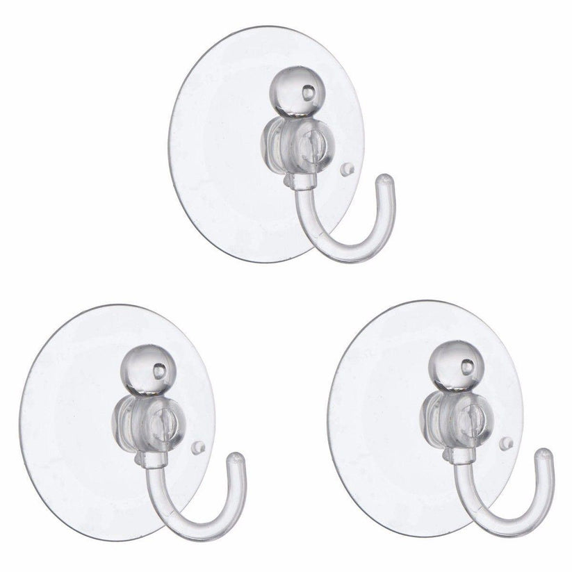 Value Pack Suction Hooks 35mm Pack of 3 2274 (Large Letter Rate)