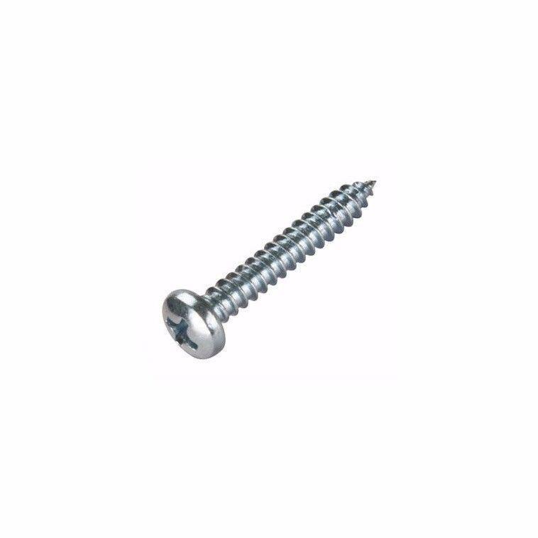 Self Tapping Screws B.Z.P Cross Recess Pan Head 8 x 1 (4.2 x 25mm) Pack of 25 0043 (Large Letter Rate)