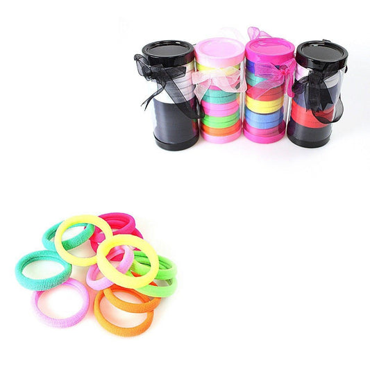 Pack Of 12 Assorted Colour Hair Bands Hair Bobbles Beauty 2913 (Large Letter Rate)