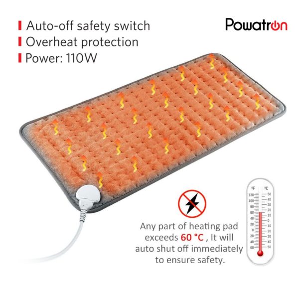 Ultrasonic Welding Electric Heating Pad 60 x 30 cm 4620 (Parcel Rate)