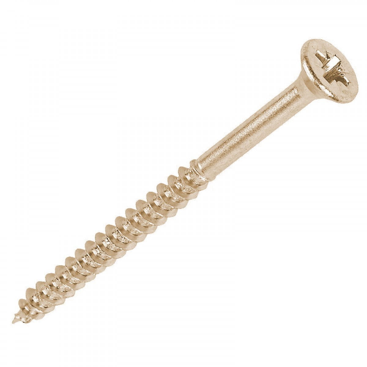 5.0 x 50 Pozi c/sk Chipboard Screws Yellow Diy 0348 (Large Letter Rate)