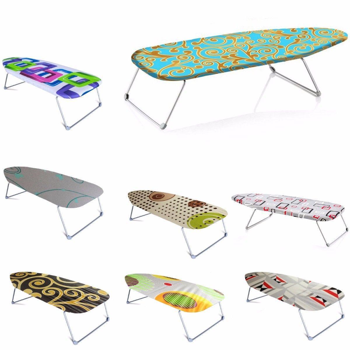 Mini Desktop Ironing Board 75 x 30 cm Assorted Designs 15120 (Parcel Rate)