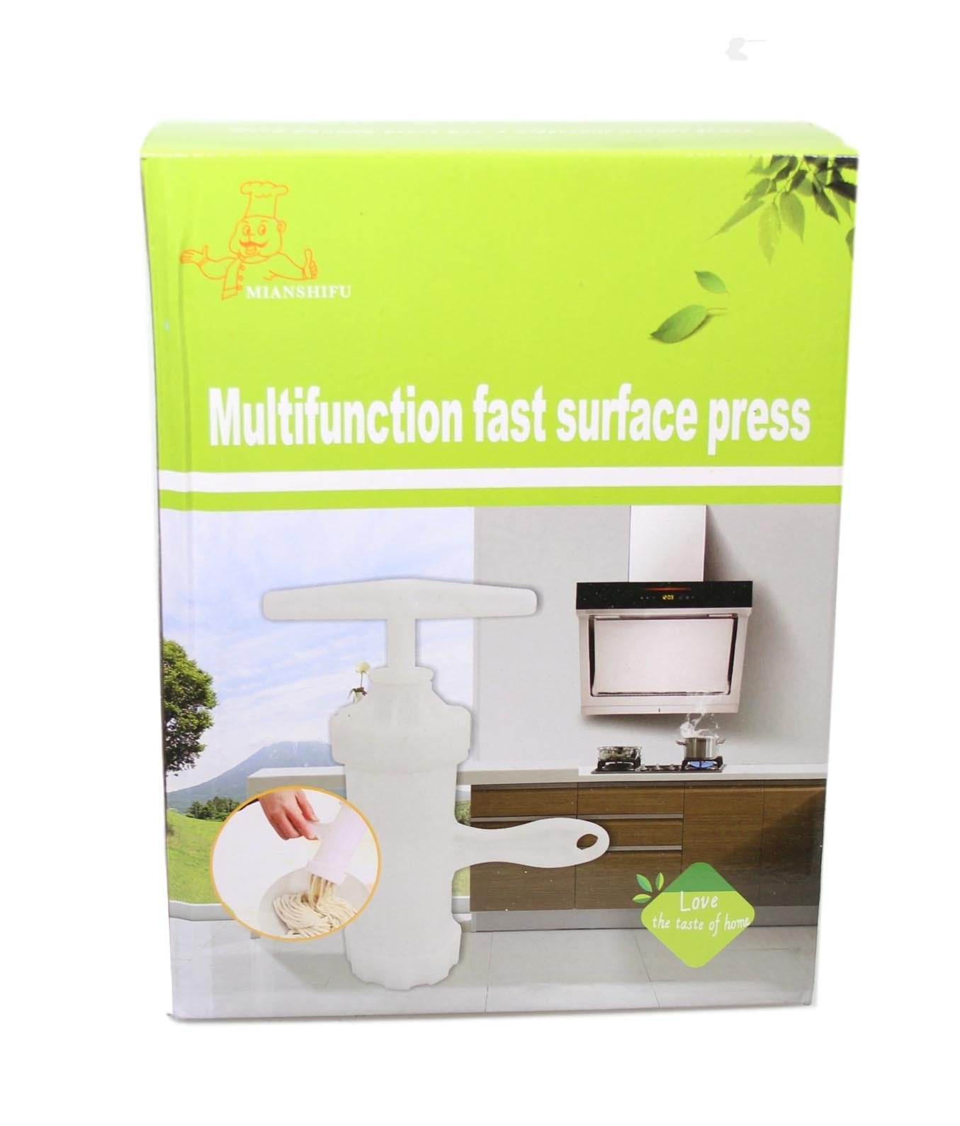 Multifunctional Fast Surface Press With 6 Different Pasta Function Heads 5541 (Parcel Rate)