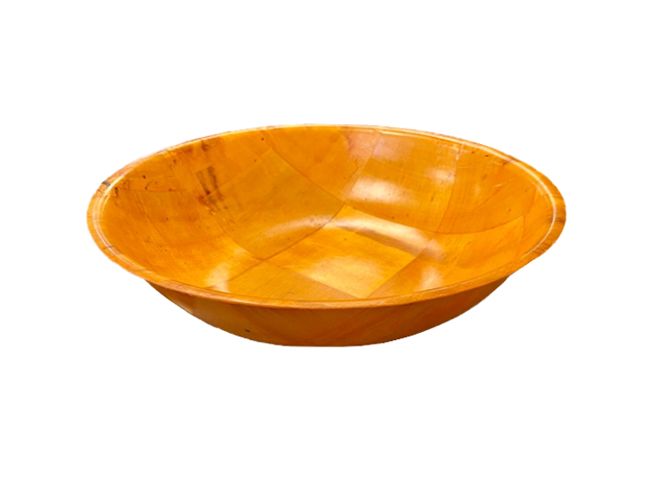 Vintage Style Wooden Design Kitchen Serving Bowl 20 cm 5600 (Parcel Rate)