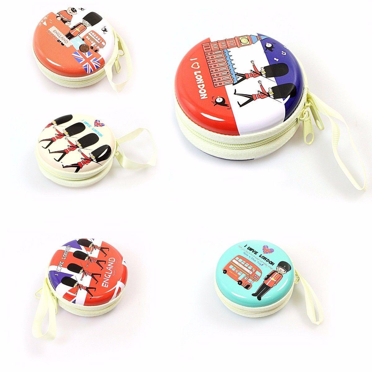 'I Love London' England Designs Earphone / Coin Pouch Assorted Designs 4497 (Large Letter Rate)