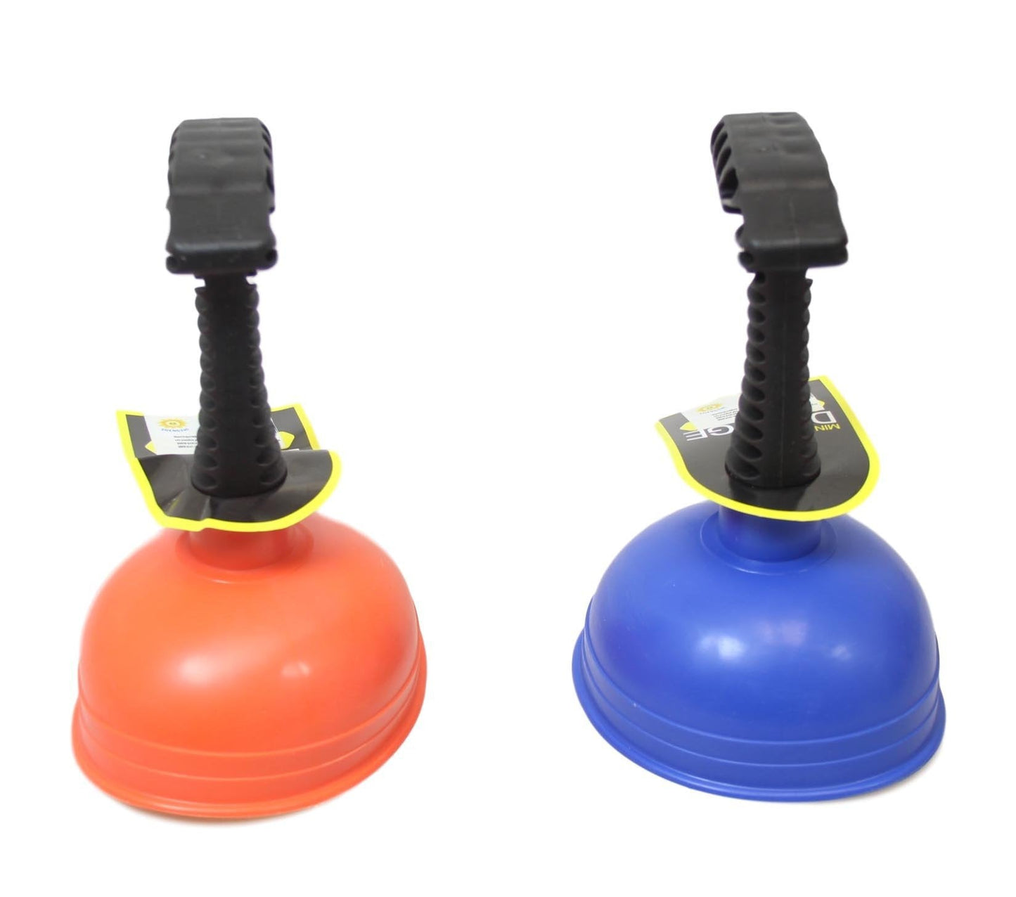 Mini Bathroom Sink Toilet Plunger 12 cm Assorted Colours 5699 (Parcel Rate)