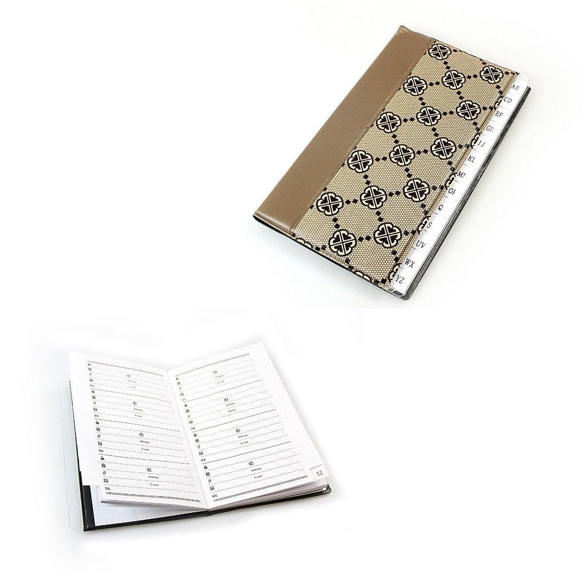 Address Book A6 Size Assorted Colours 0739 (Large Letter Rate)