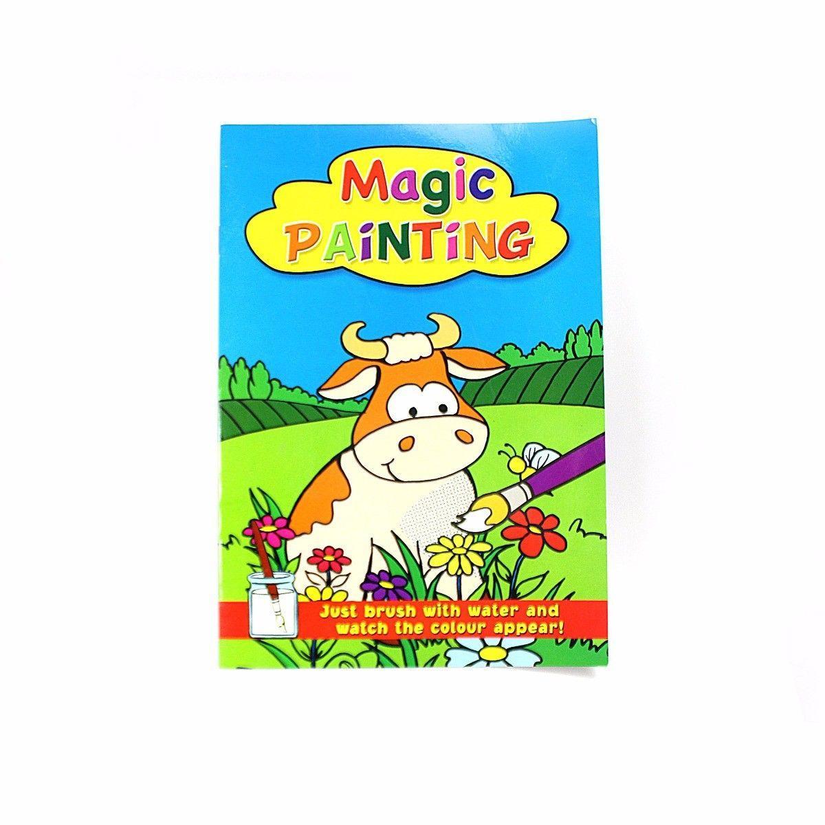 Children's Craft Magic Painting Book 1 & 2 A4 Size P2165 A (Large Letter Rate)