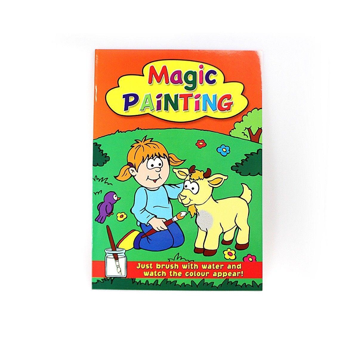 Children's Craft Magic Painting Book 1 & 2 A4 Size P2165 A (Large Letter Rate)