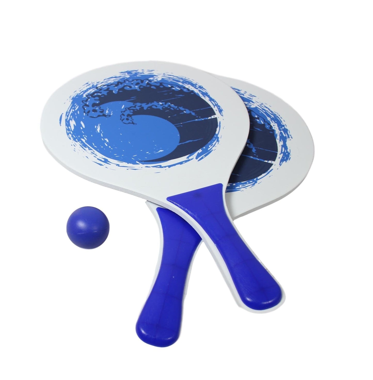 Outdoor Large Beach Table Tennis Paddles with Ball 23 x 39cm Assorted Colours 5730 (Parcel Rate)