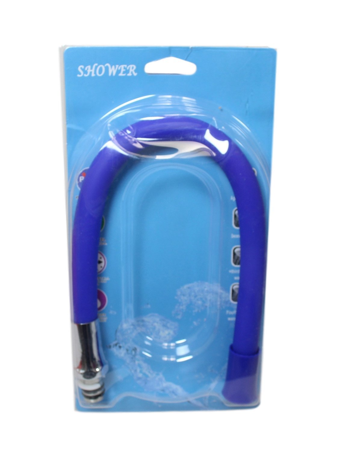 Shower Handle Universal Assorted Colour Easy Installation 42cm Handle 5754 (Parcel Rate)