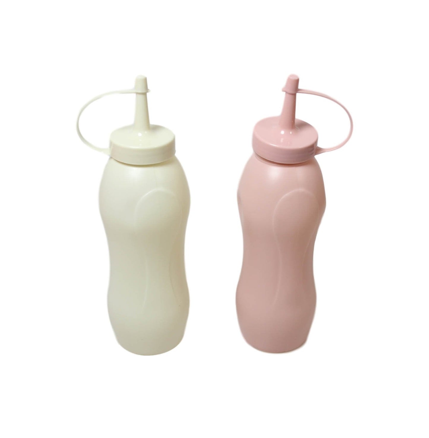 Plastic Ketchup / Mayonaise / Mustard Sauce Bottle Set 20 x 6 cm Pack of 2 5853 (Parcel Rate)