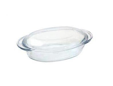 PB Borcam Oval Casserole Dish with Lid 2.25 Litre 59022 (Parcel Plus Rate)