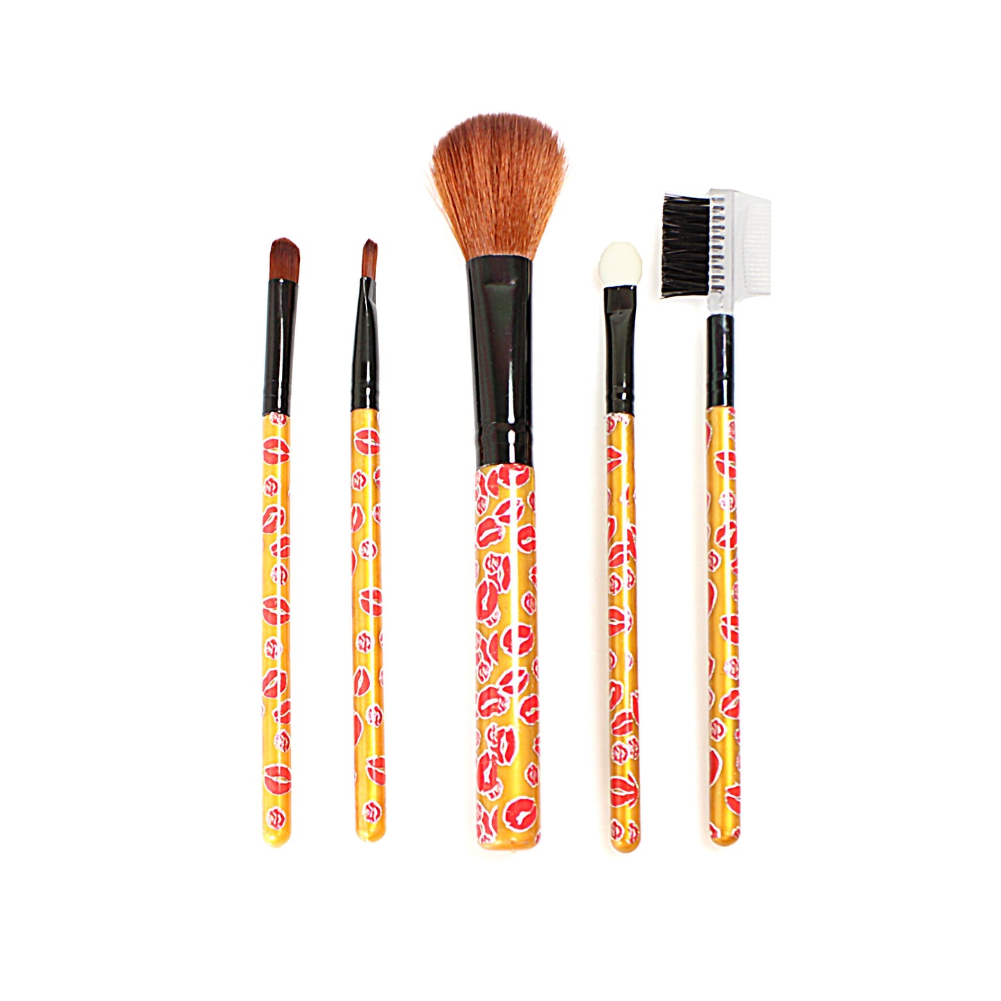 Makeup Cosmetic Brush Set 5 Piece Assorted Designs 2236 (Parcel Rate)