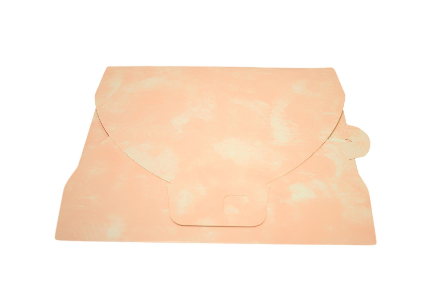 Paper Cake Box Pink/Gold Festive Square Easy Assemble 28cm x 38cm 1 Pack 6276 (Parcel Rate)