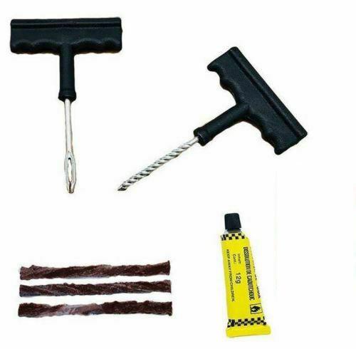 Tubeless Tyre Puncher Repair Kit For Car Van Motorbike DIY Kit 6426 (Parcel Rate)