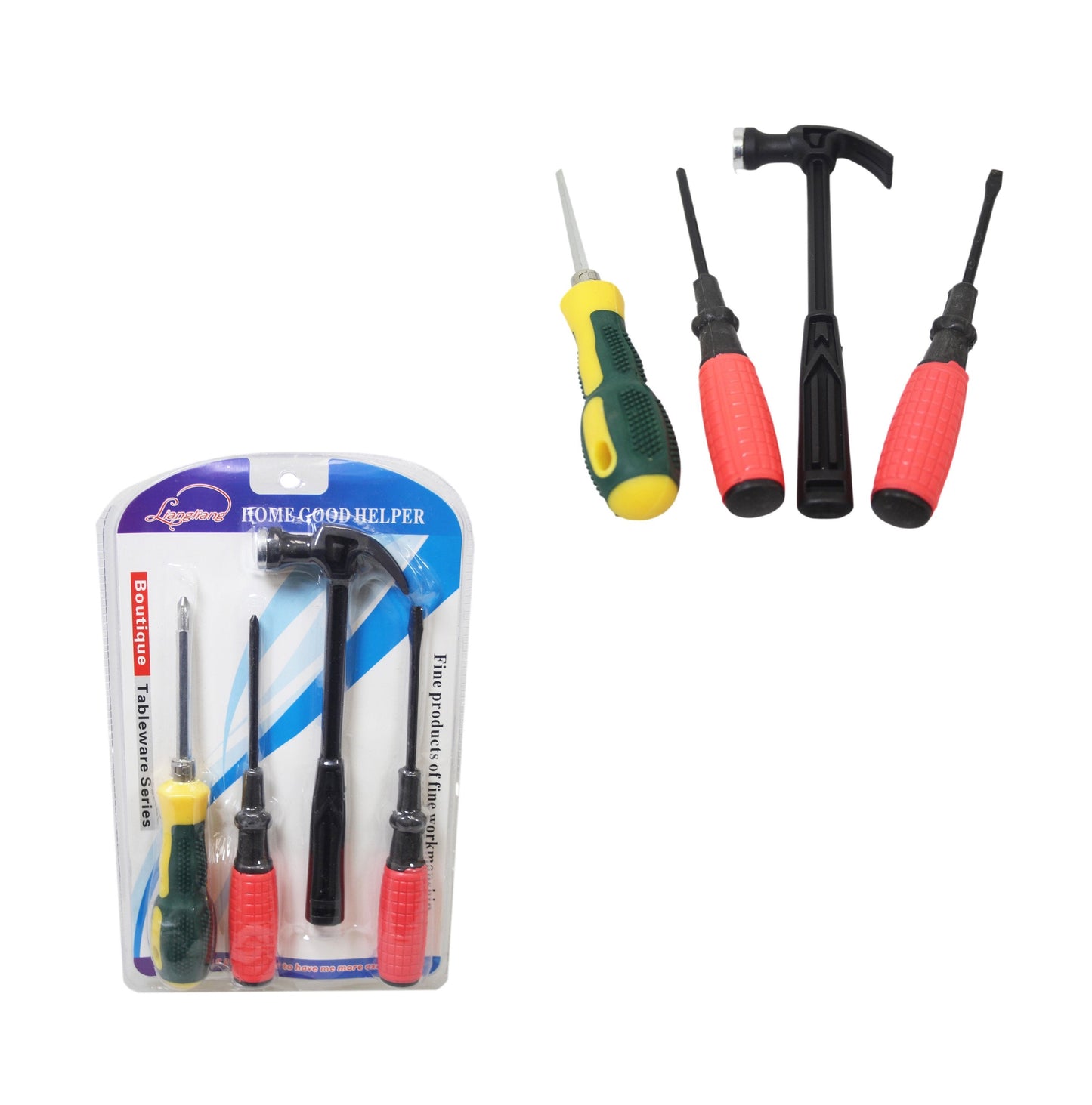 DIY Hardware Outdoor Building Tools Screwdrivers Set of 6 6552 (Parcel Rate)