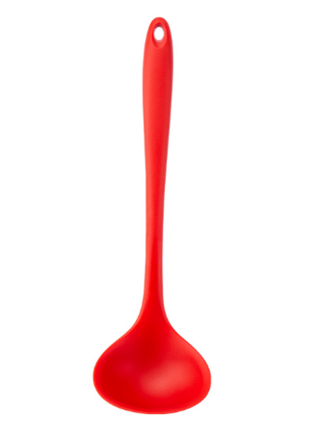 Silicone Ladle 30 x 9 cm Assorted Colours 7264 (Parcel Rate)